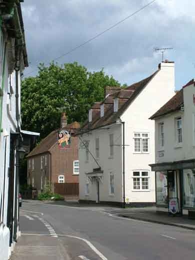 High Street in Hambledon, Hampshire