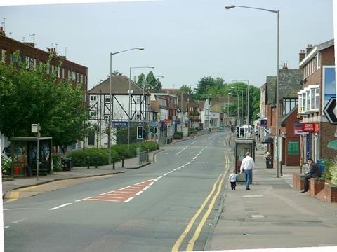 High Road looking West, Loughton, Essex