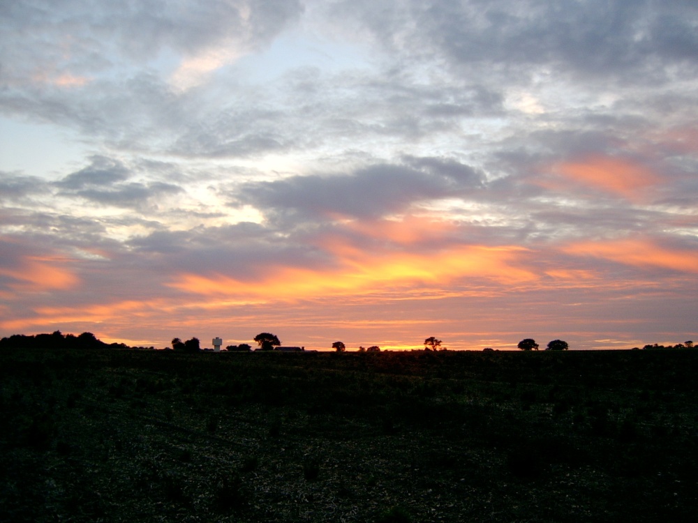 Sunset, Bagwell Farm, Dorset