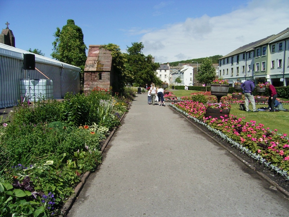 St Nicholas Gardens in Whitehaven, Cumbria