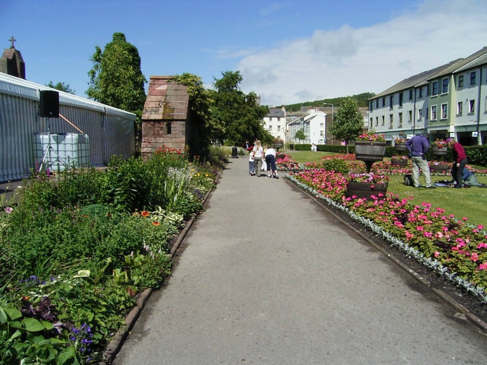 St Nicholas Gardens in Whitehaven, Cumbria