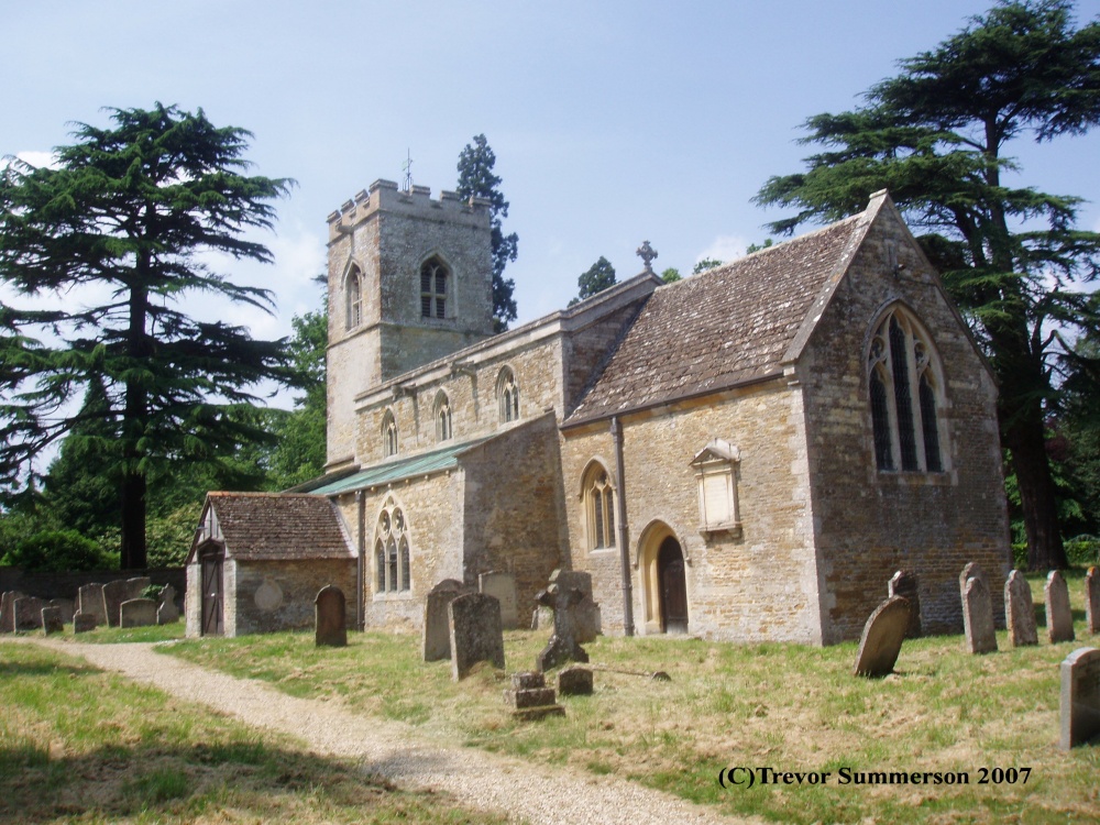 The Church St Martin Of Tours. Lyndon, Rutland