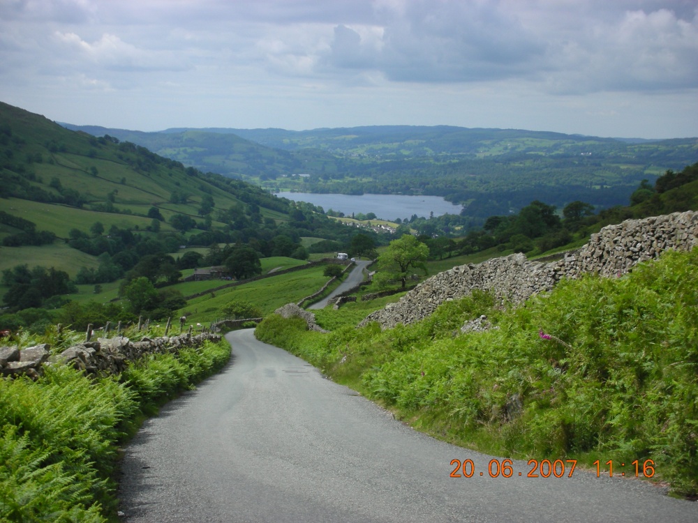 Kirkstone Pass approaching Ambleside, Cumbria