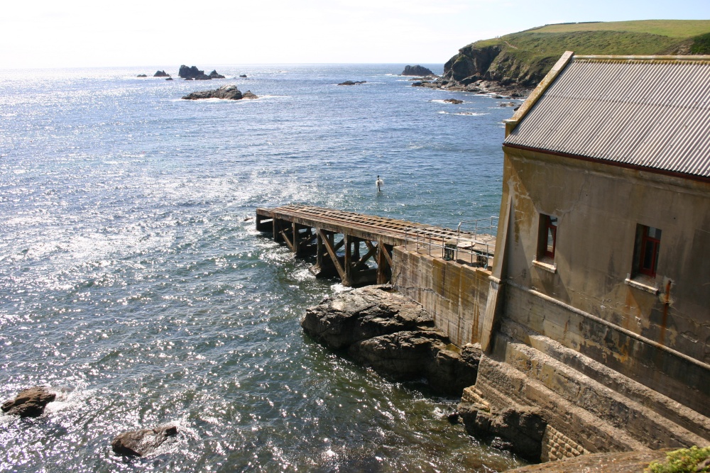 slipway at Lizard point, Cornwall