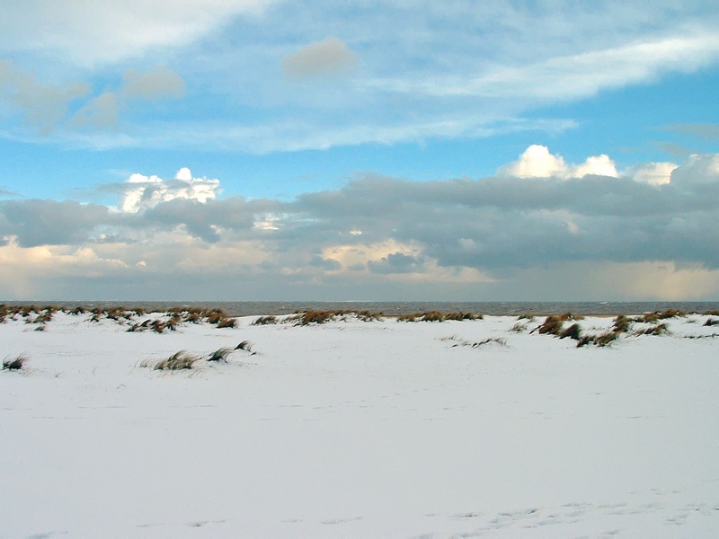 Photograph of Snow on the sands