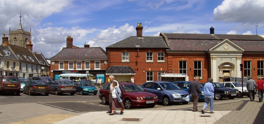 Town Centre of Aylsham, Norfolk