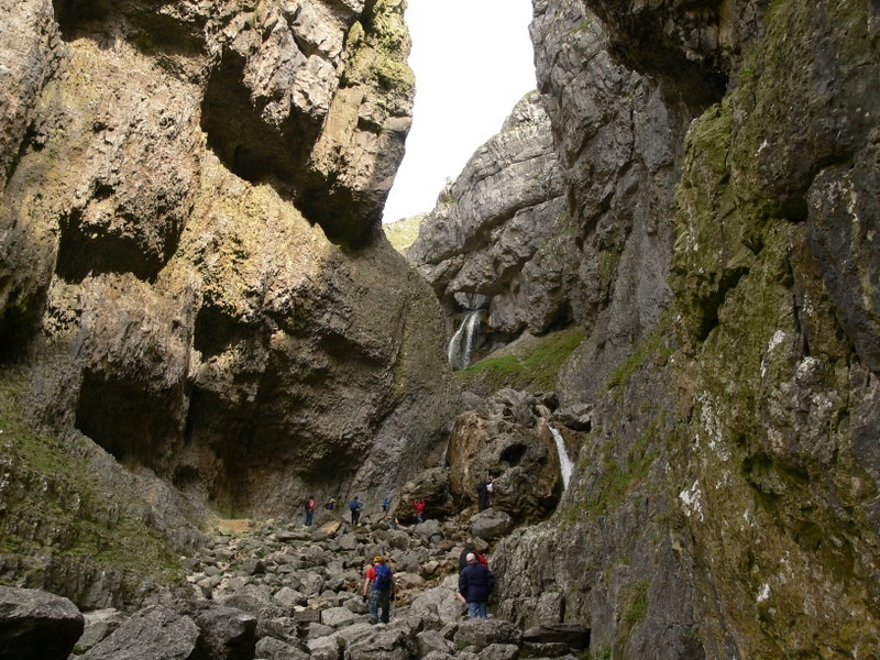 Gordale Scar,  Malham Cove photo by Peter King