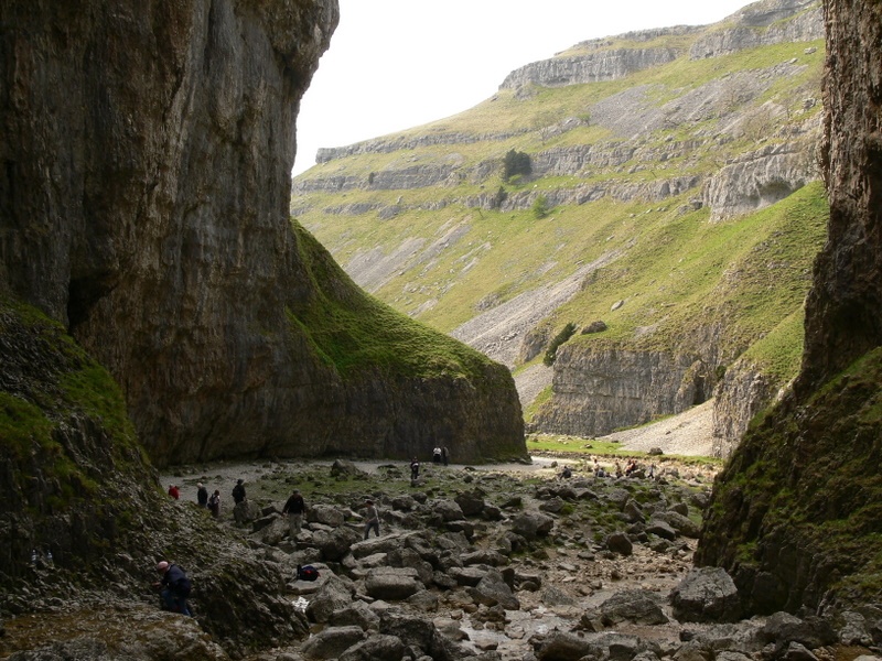 Gordale Scar. Malham Cove, North Yorkshire photo by Peter King