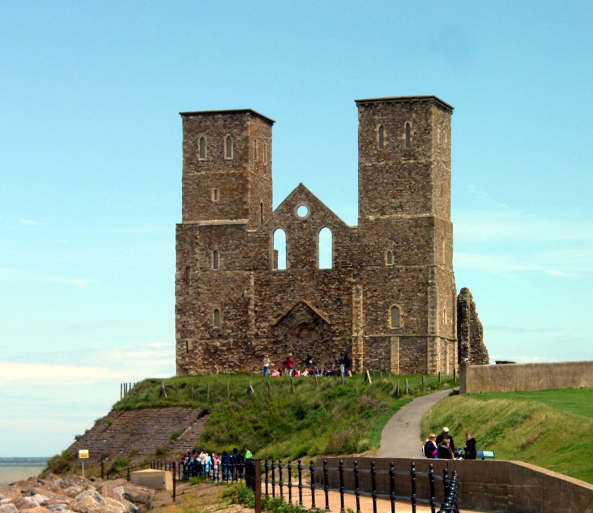 Reculver Towers in Kent photo by Norman Whitfield