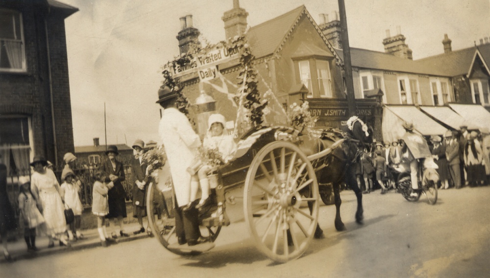 Parade in Bletchley, c1930s