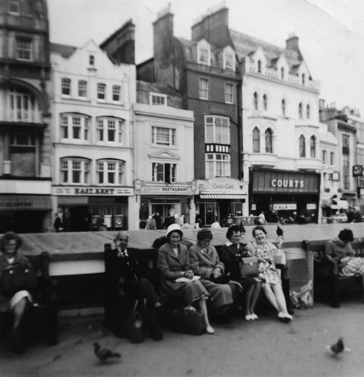 The seafront, Margate, Kent c1950s