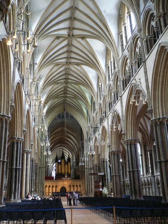 Interior of Lincoln Cathedral