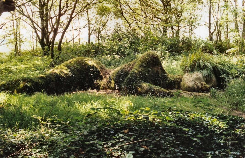 Foliage Sculpture, Lost Gardens of Heligan, Mevagissey, Cornwall