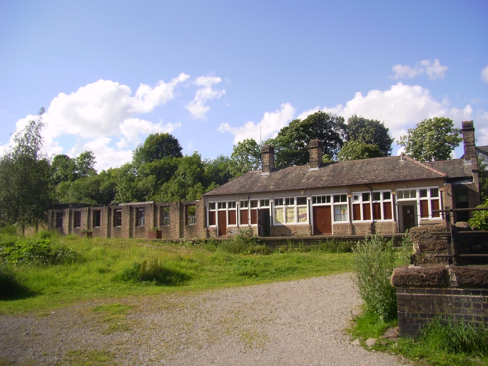 View of the Former Millers Dale Station
