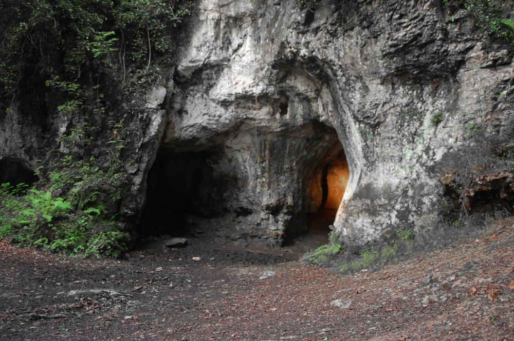 Photo of King Arthurs Cave, Great Doward, Herefordshire.