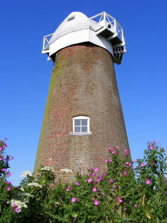 Old mill by the river at West Somerton, Norfolk