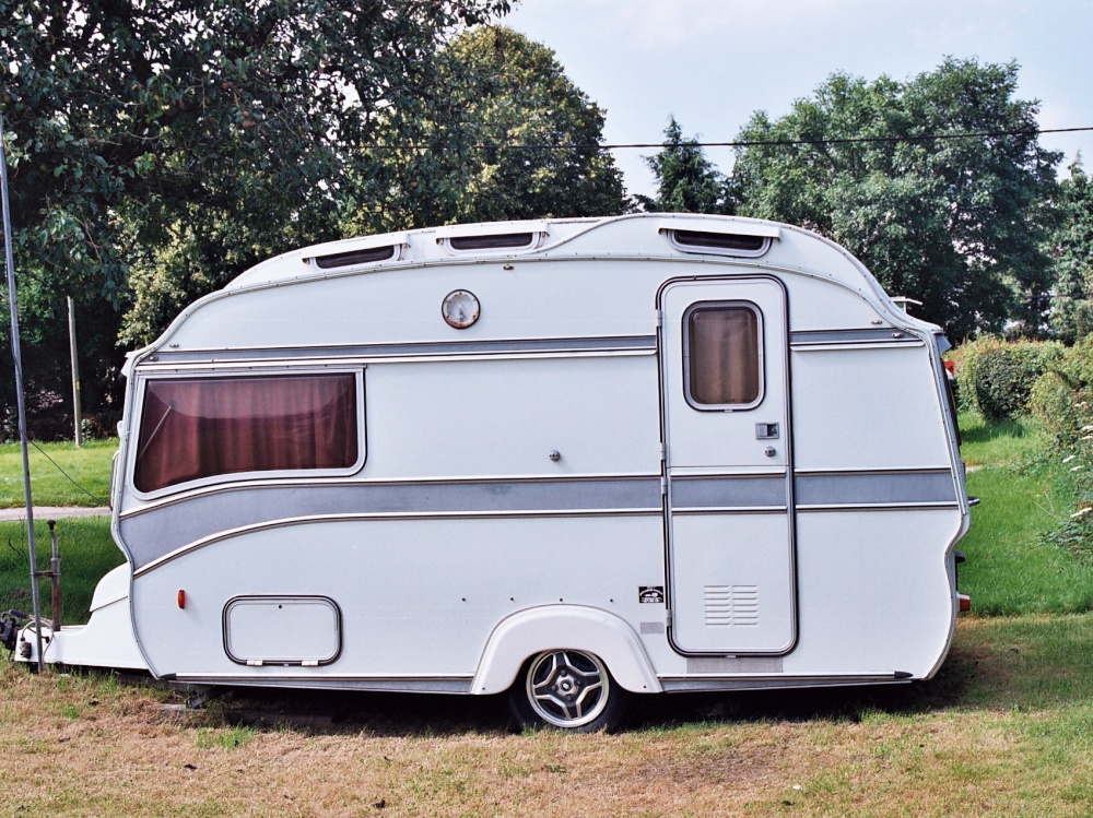Photograph of Old caravan