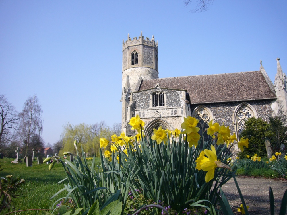 Photograph of Wattisfield Church, Suffolk