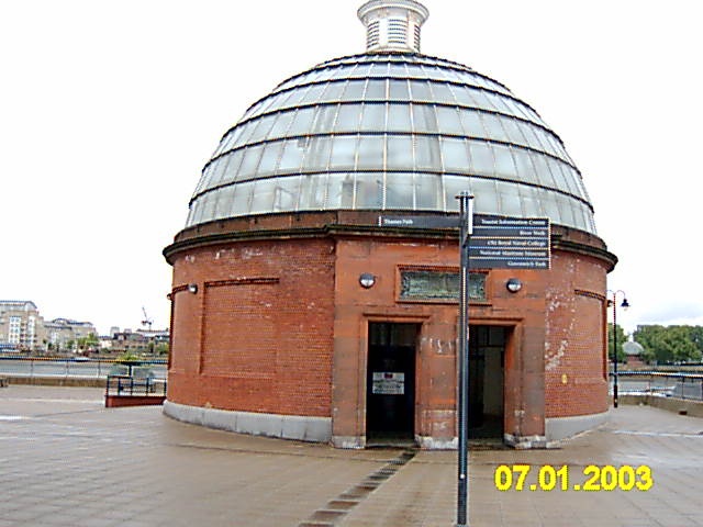 Entrance to The Greenwich Tunnel, Greater London