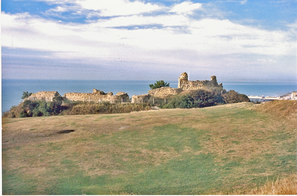 Hastings Castle, Hastings, East Sussex photo by Ted Pottle