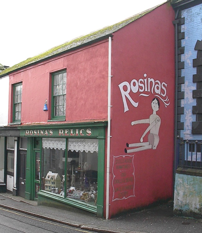 Falmouth, Cornwall - local shop