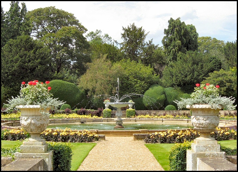 The Italian Garden, Belton House, Lincolnshire