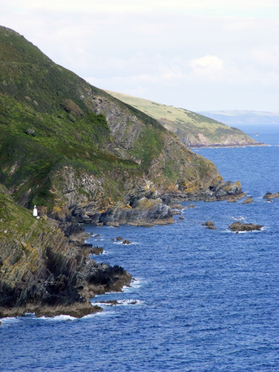 Polperro coastline, Cornwall