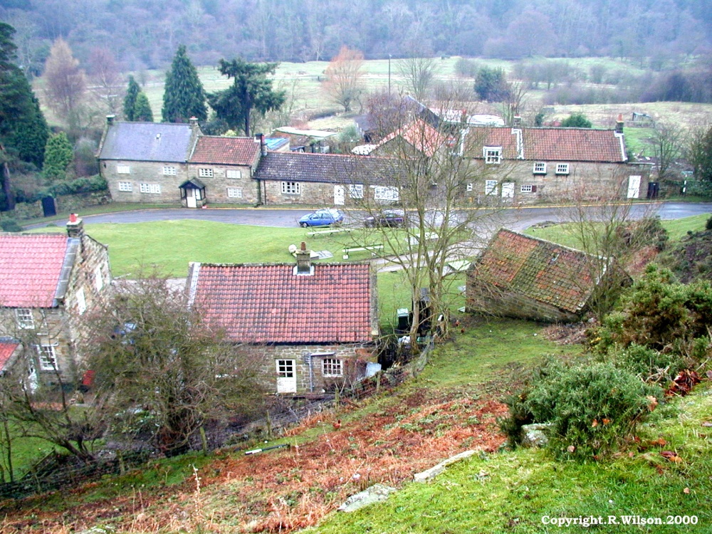 Photograph of Beck Hole Village in North Yorkshire