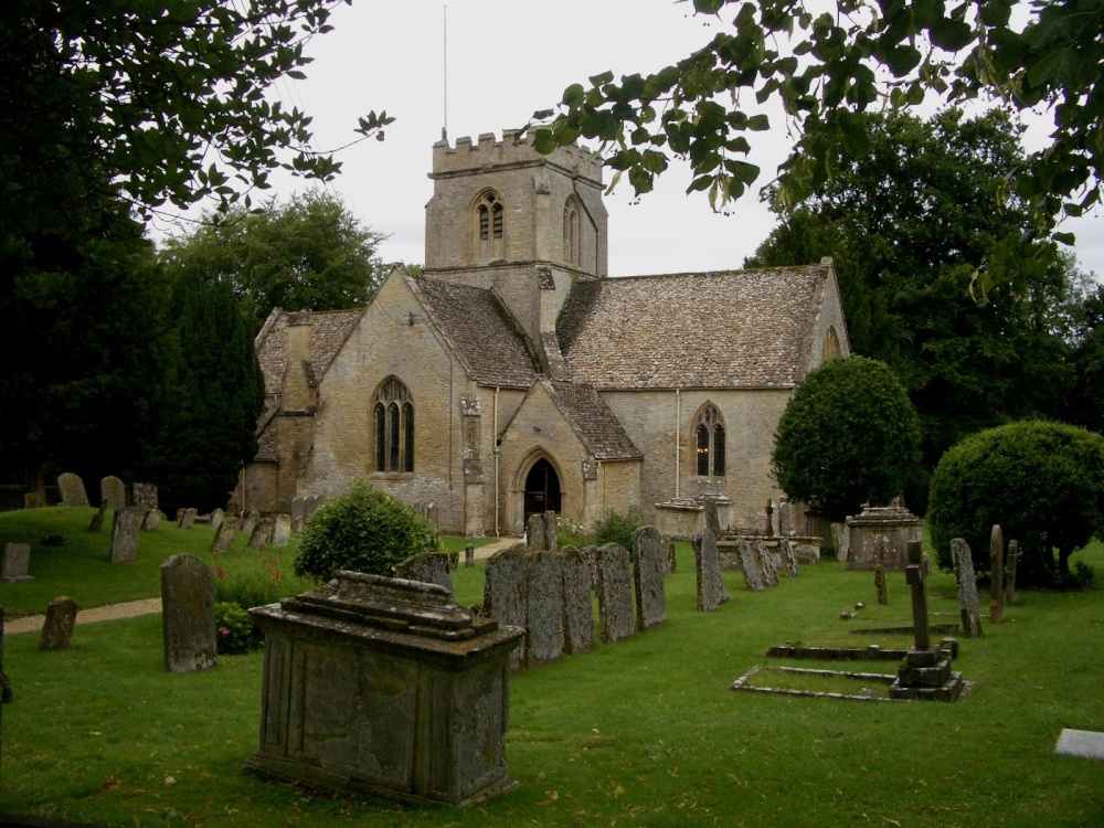 Photograph of Church at Minster Lovell in Oxfordshire