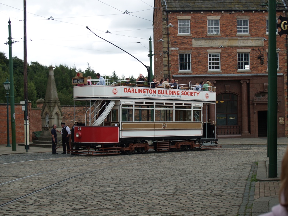 Open Top Tram, Beamish Open Air Museum, Beamish, County Durham