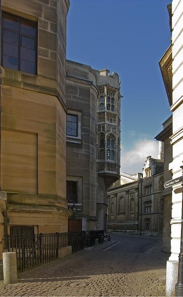 Oriel window in the Old Schools