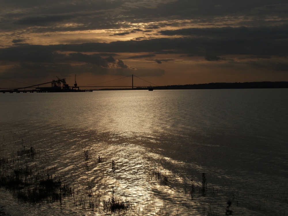 Humber Bridge and New Holland Dock