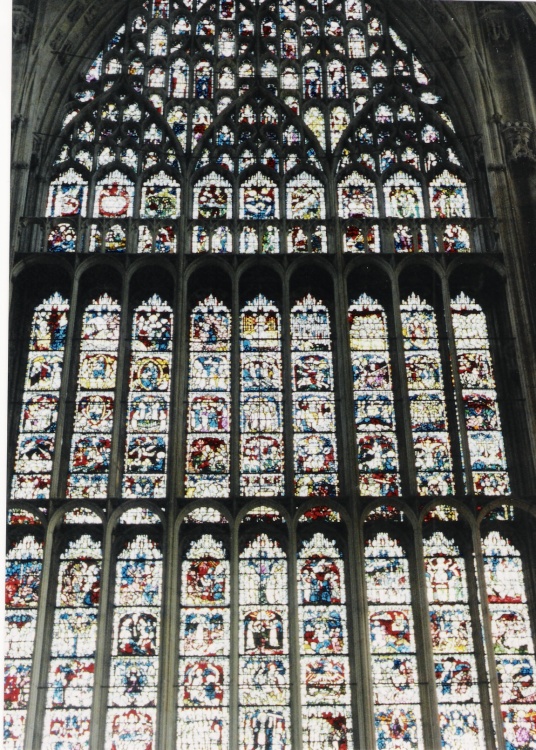 Inside York Minster, York, North Yorkshire