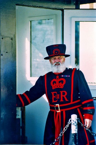 Beefeater at The Tower of London  1990