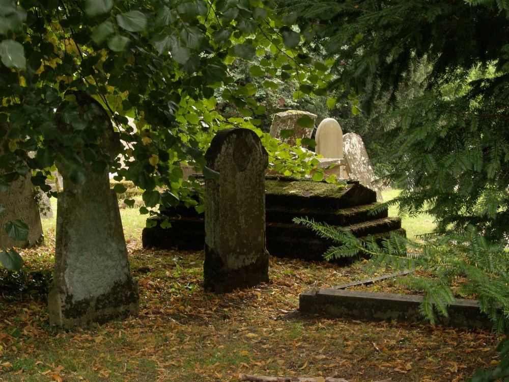Gravestones, Aynho churchyard, Northants
