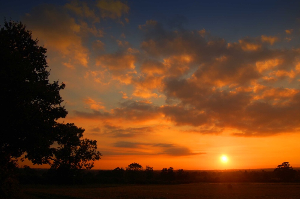 Shenstone Sunset, Staffordshire