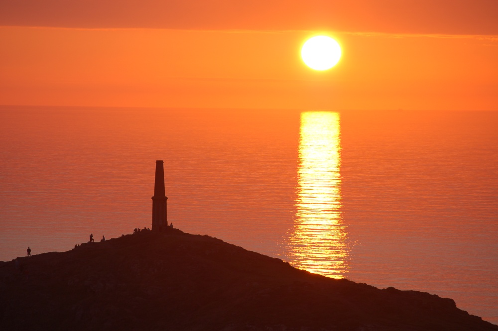 Photograph of Sunset at Cape Cornwall September 2007