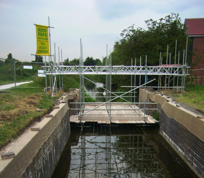 Grantham Canal Brick Restoration in Nottinghamshire