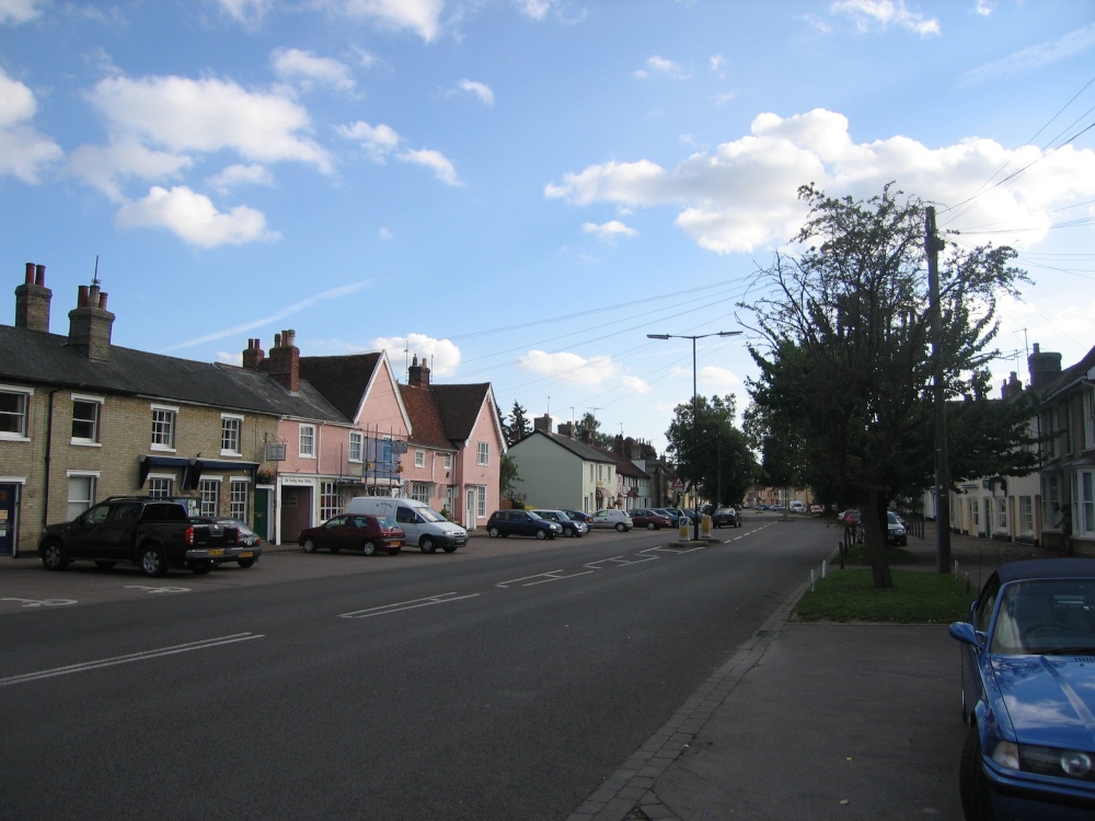 Photograph of Long Melford High Street