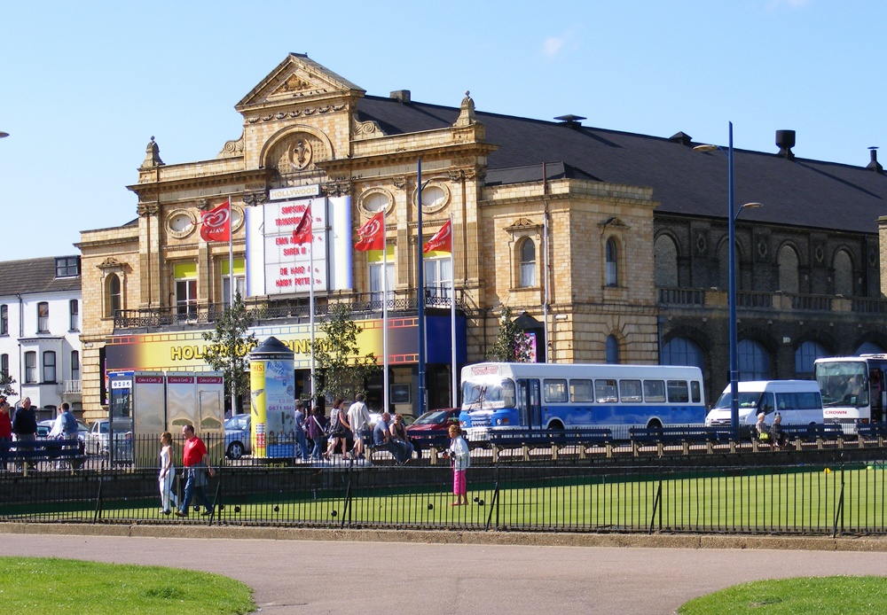 Hollywood Cinema and Bowling Greens in Great Yarmouth, Norfolk
