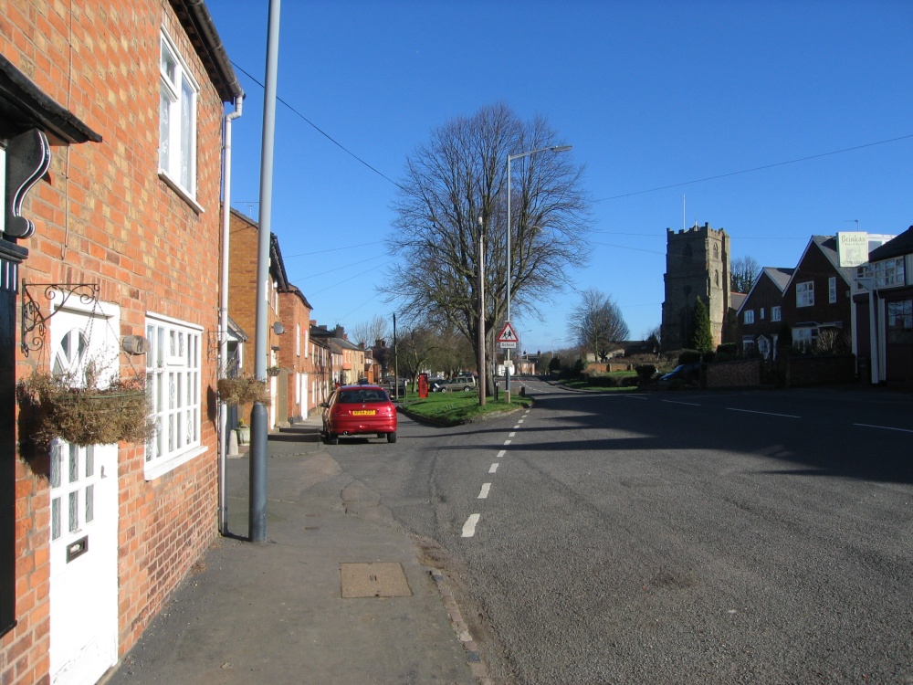 Photograph of The village of Brinklow, Warwickshire