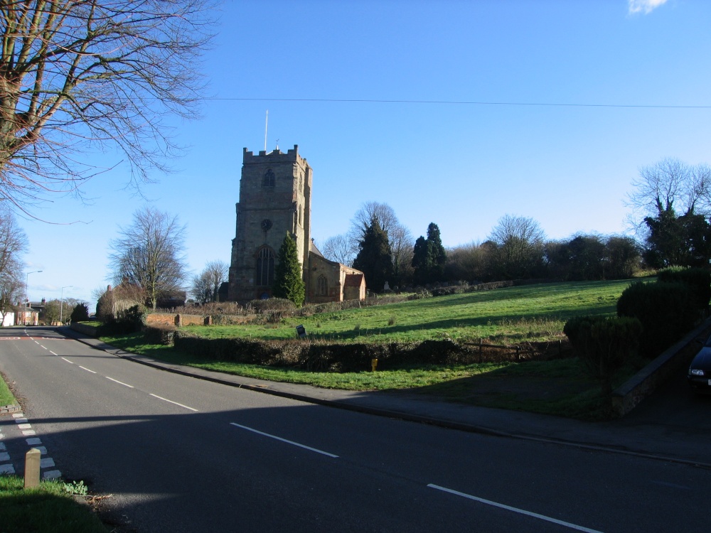 Photograph of Brinklow Church, Warwickshire