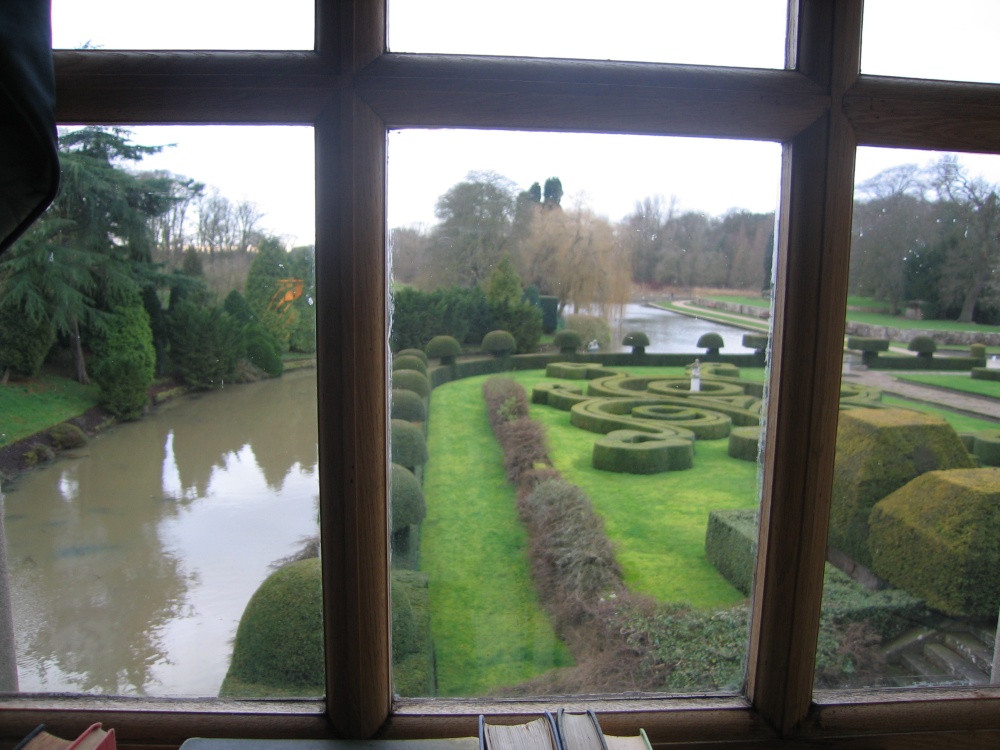 A view from a suite in Coombe Abbey Hotel, Warwickshire