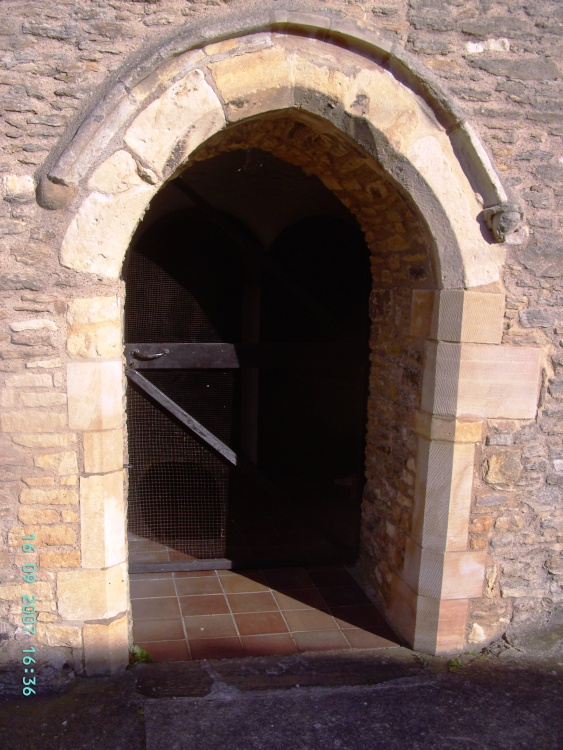 The doorway into St Peters & St Pauls Church, Owmby-by-Spital, Lincolnshire