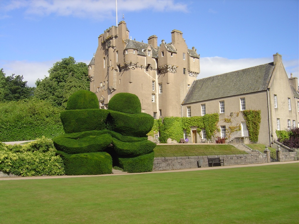 Photograph of Crathes Castle, Aberdeenshire, Scotland