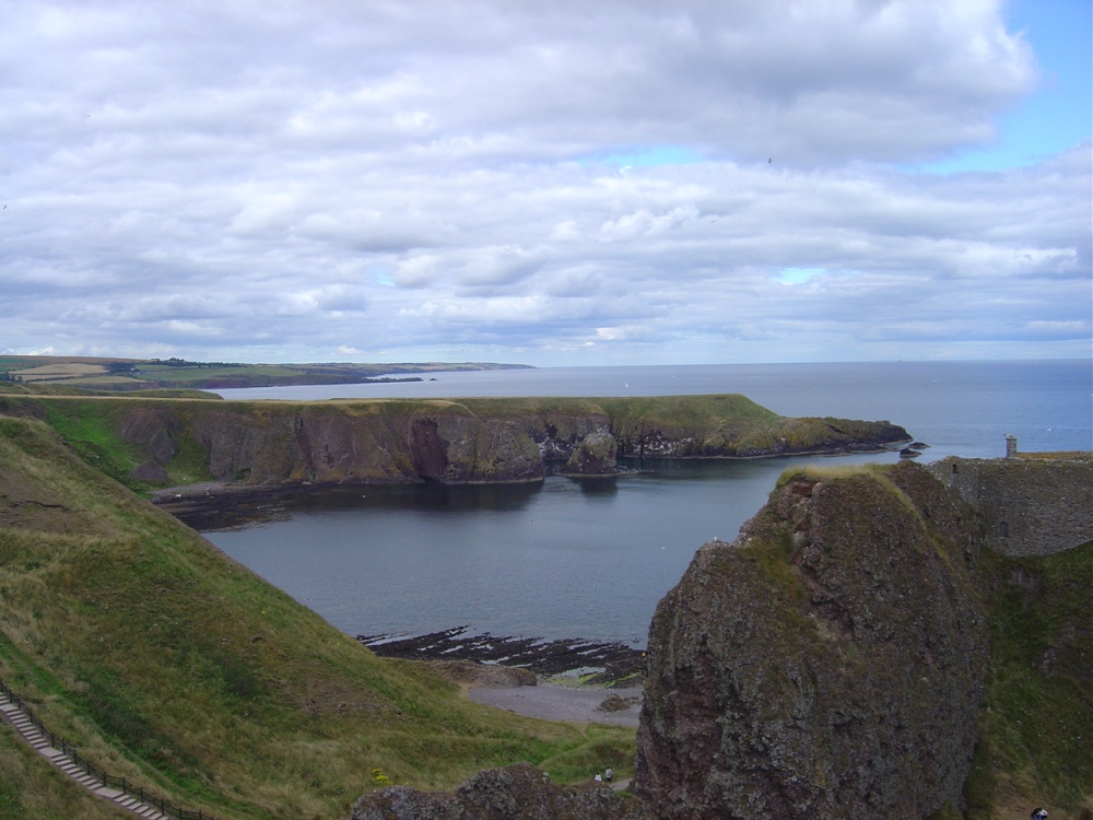 Dunnottar Castle, Aberdeenshire, Scotland photo by lucsa