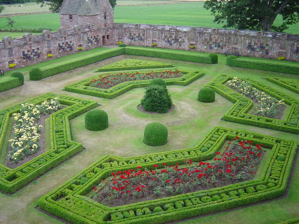 Edzell Castle Pleasance, Angus, Scotland