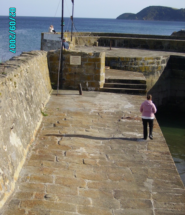 Harbour in Charlestown, Cornwall