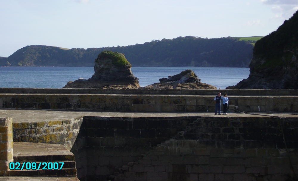Harbour in Charlestown, Cornwall