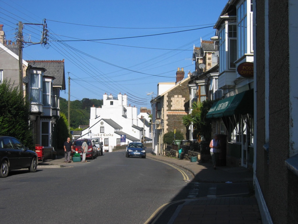 Street in Combe Martin, Devon